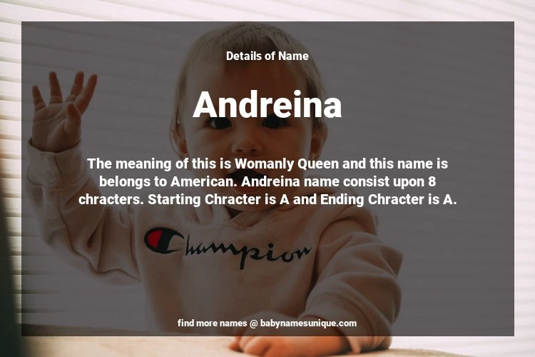 Babyname Andreina Image for Neutral