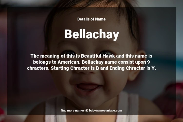 Babyname Bellachay Image for Neutral