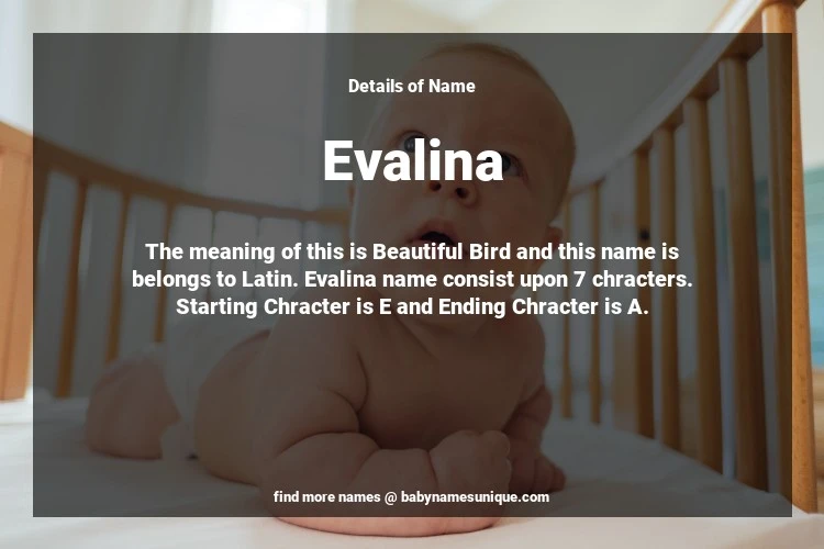 Babyname Evalina Image for Neutral