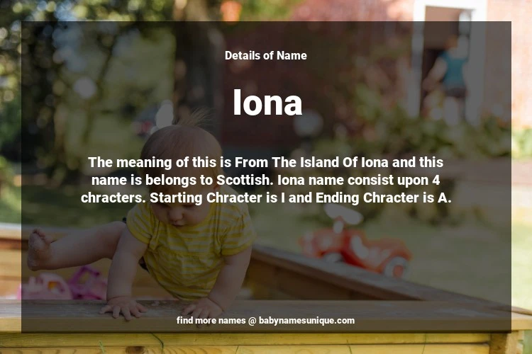 Babyname Iona Image for Neutral