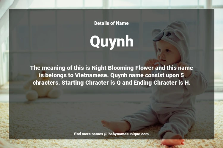 Babyname Quynh Image for Neutral